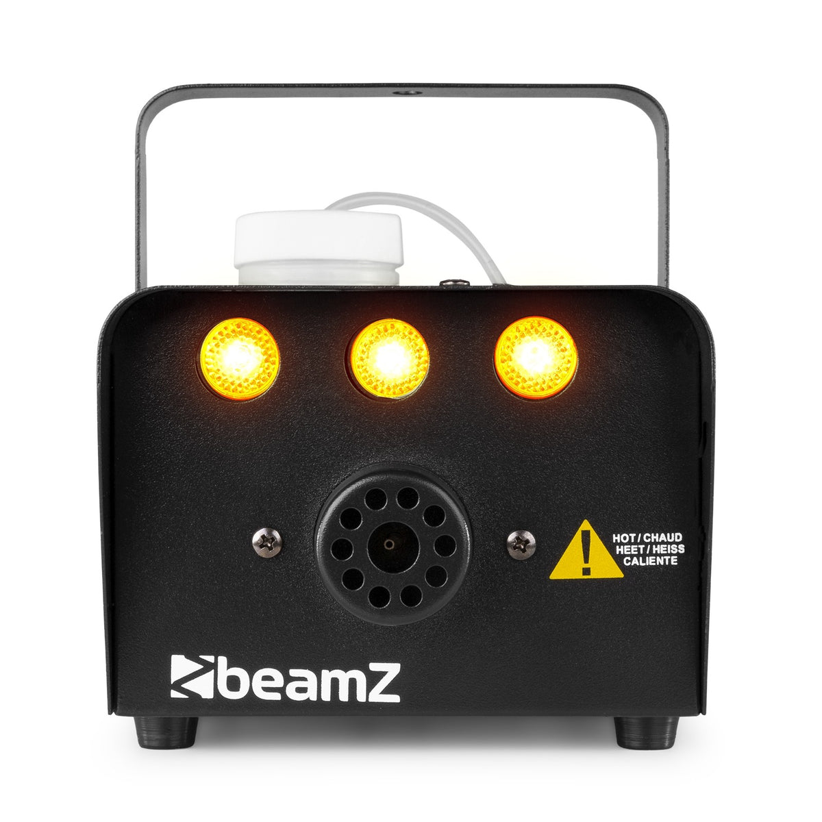 beamZ S700-LED Rookmachine 700W met Amberkleurig Vlameffect en LED-verlichting