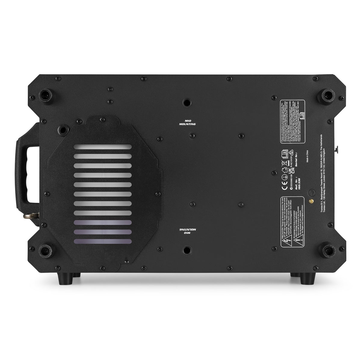 beamZ Blaze 800 Rookmachine met RGBA LED’s – 800W, DMX & LCD-bediening
