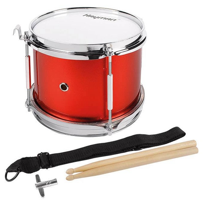 Hayman JSD-008-MR Kinder Snaredrum 8 inch – Metallic Rood