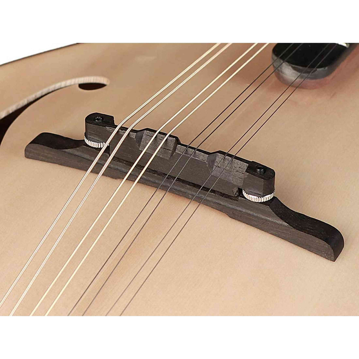 Richwood RMF-80-NT F-Style Mandoline – Massief Sparren & Mahonie, Naturel Satijn