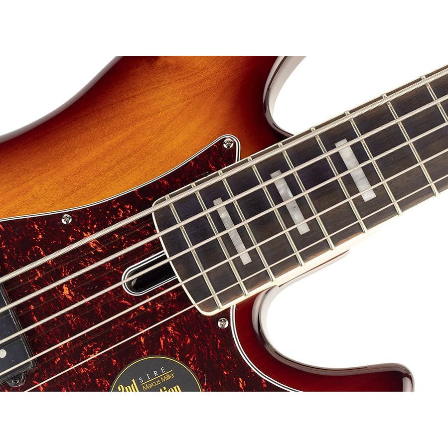 Sire P7+ A5/TS Marcus Miller 5-snarige basgitaar Tobacco Sunburst