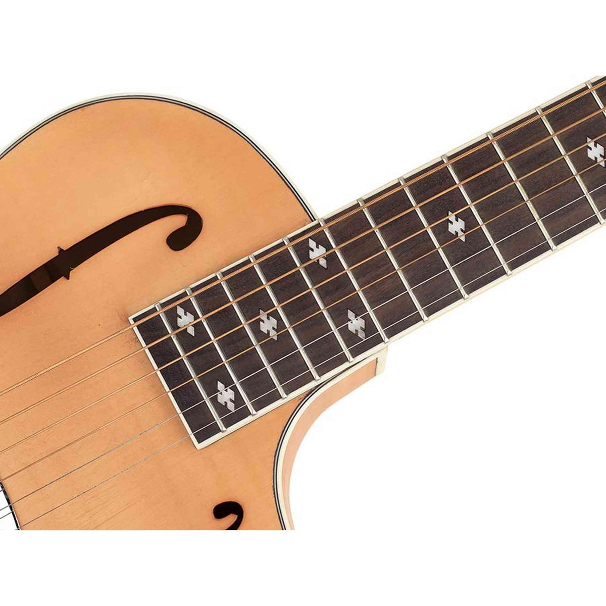 Royall BB14C/FL Bantam Blazer Resonator 14-Fret – Flamed Maple, Parlor Size, Biscuit Cone, Softcase