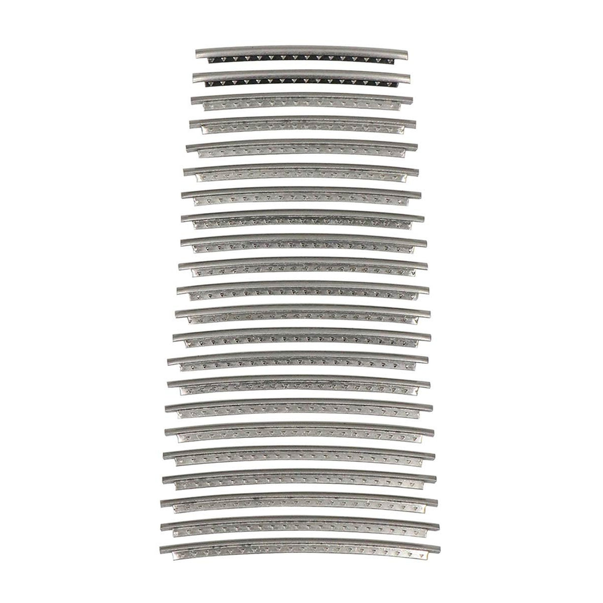Hosco Japan HFS-J1-P24 packaged precut stainless-steel fretwire, jumbo, 2.90mm x 1.45mm crown size, 24 pcs
