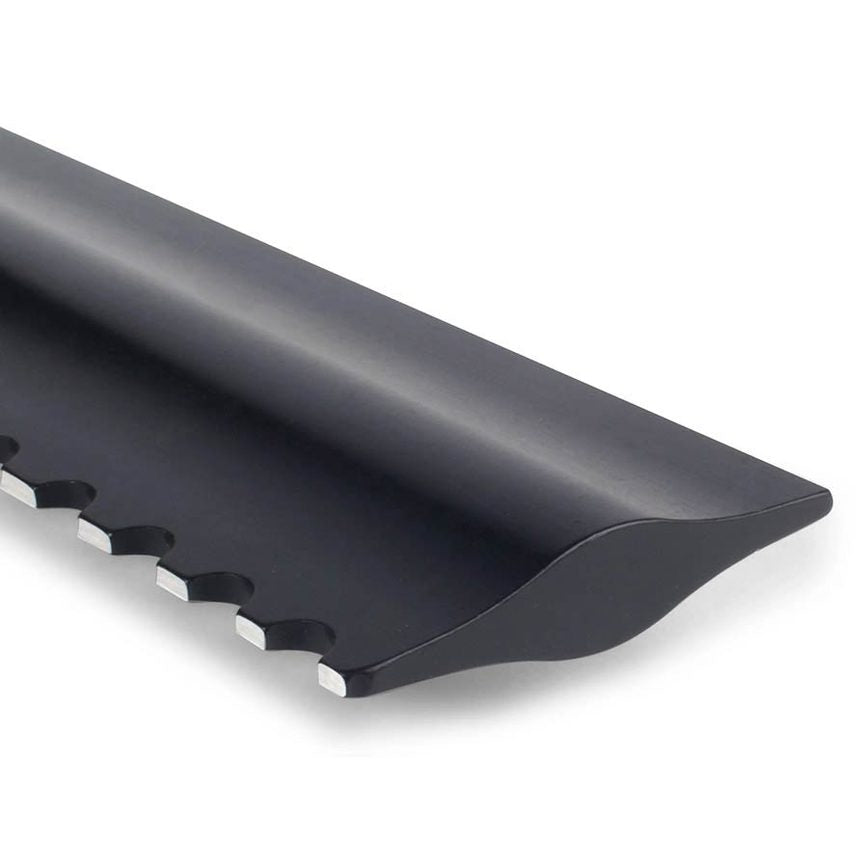 StewMac SM4012 2-in-1 Precisie + Ingezaagde Rechte Liniaal – Short Scale Gitaar