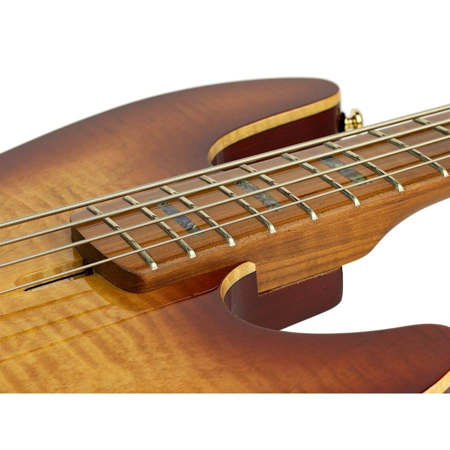 Sire V10 DX4/TS Marcus Miller 4-snarige actieve basgitaar Tobacco Sunburst