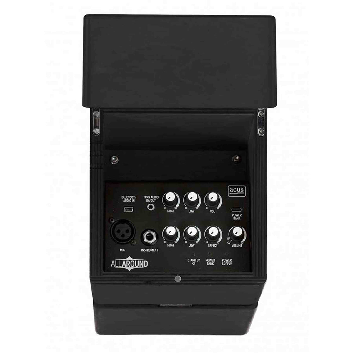 Acus ALLA4 BK akoestische instrumentenversterker 50W 4” speaker bluetooth zwart
