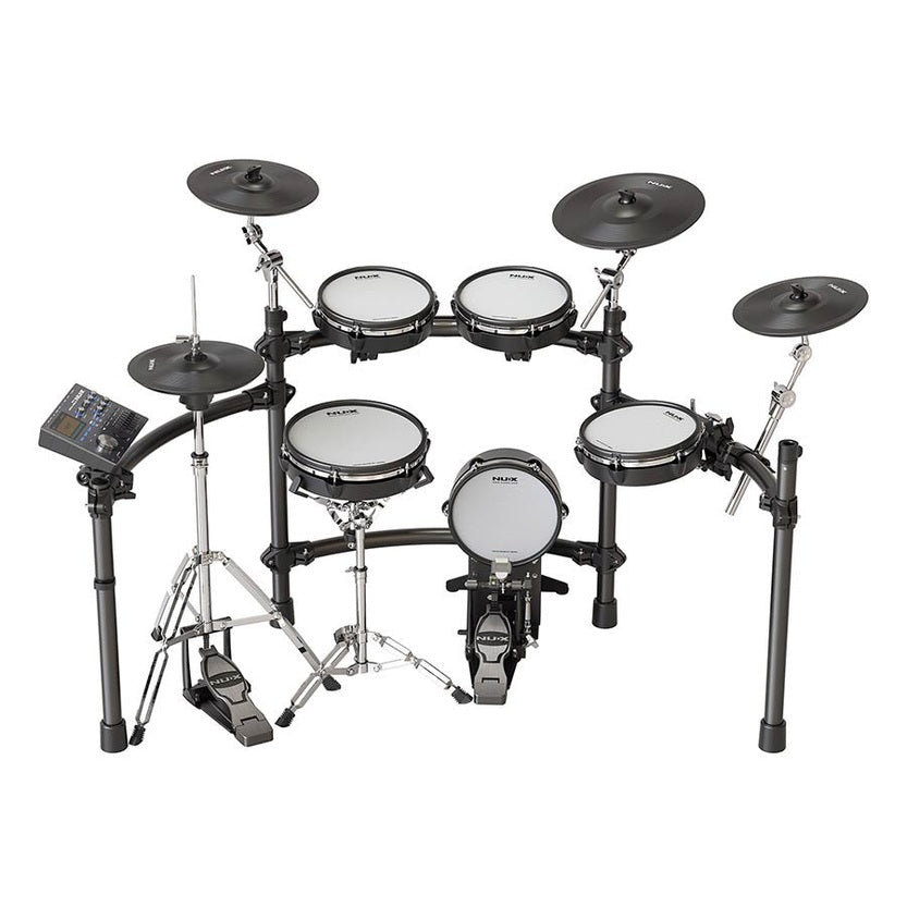 NUX DM-8 Elektronisch Drumstel met All Mesh Heads REMO en Multi-Track USB Audio
