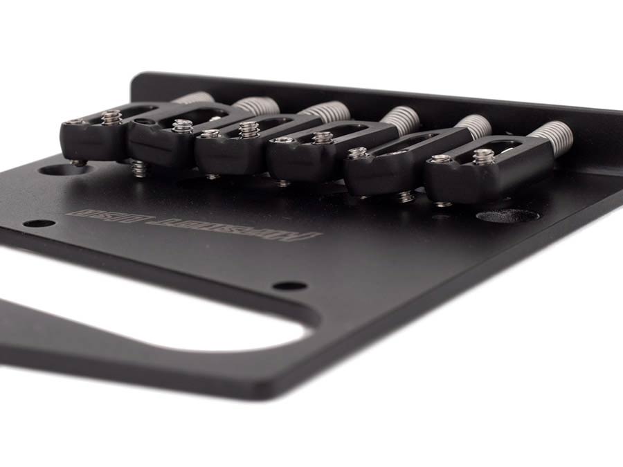 Hipshot HS4410046B Telecaster Retrofit Brug – 6 Zadels Zwart