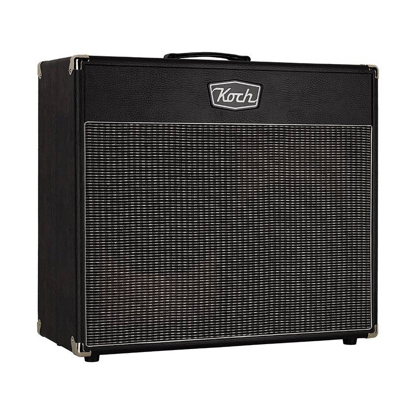 Koch KSC212OB/BS180 Speaker Cabinet – 2x12" 180W Open Back Gitaarcabinet met Zilver Speakerdoek