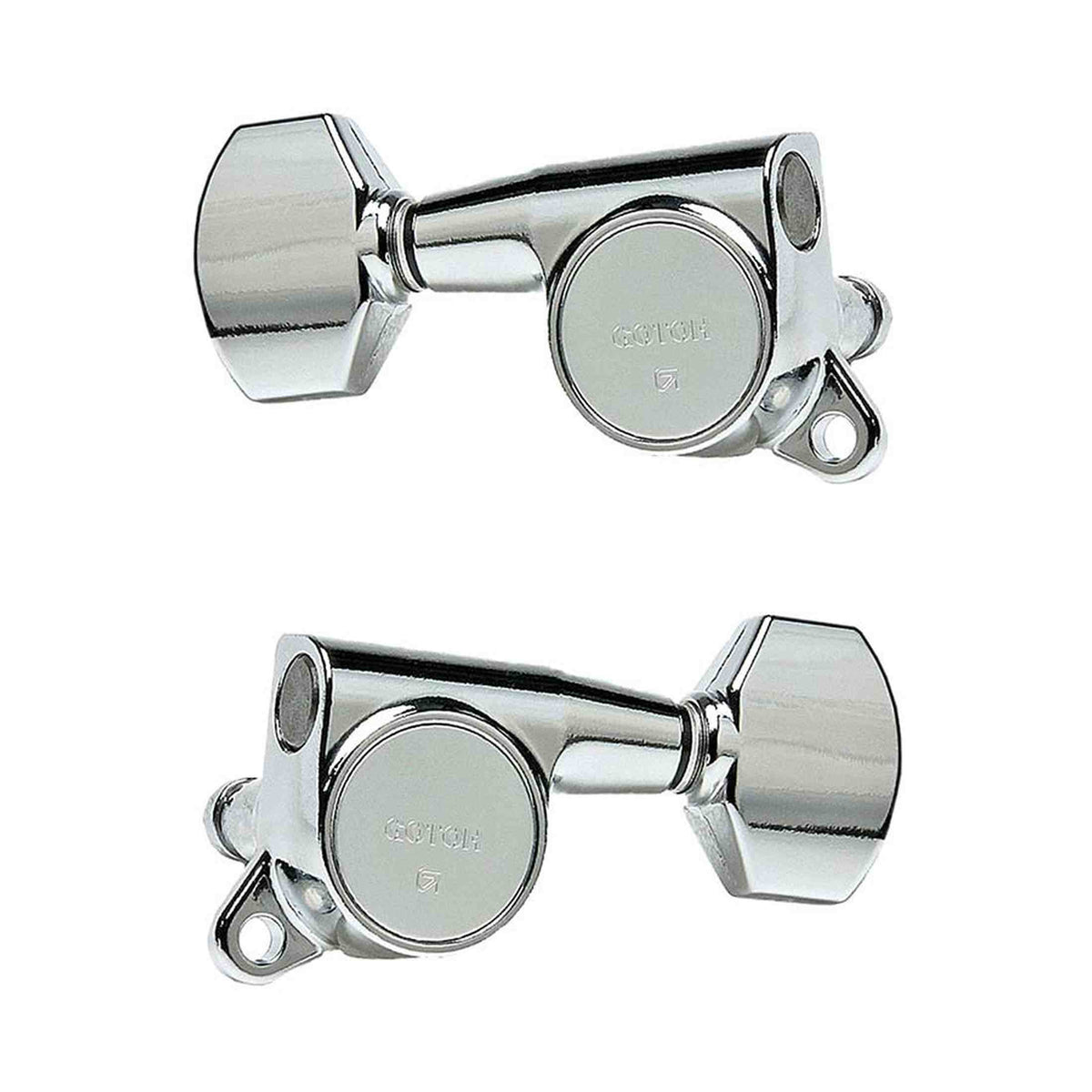 Gotoh GTH13831 SG381 stemmechanieken met 07 knoppen, 3L3R, chroom