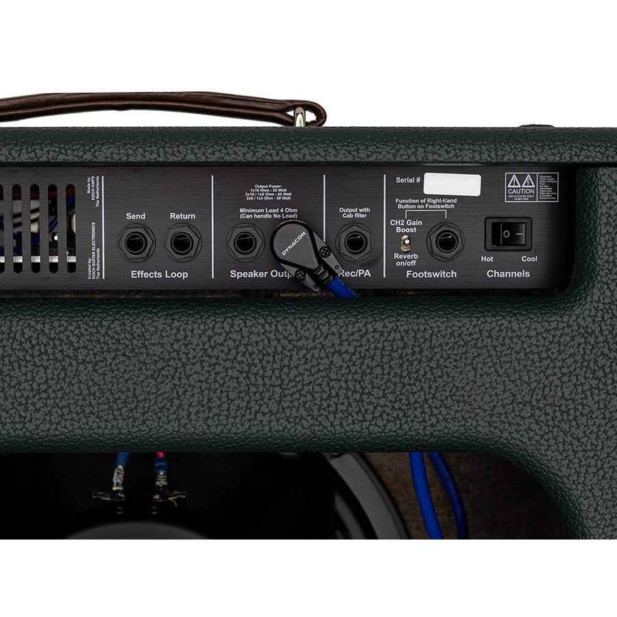 Koch J45/C112G Jupiter Gitaarversterker – 45W Combo, 12” Speaker, 3 Kanalen & ATR, Groen