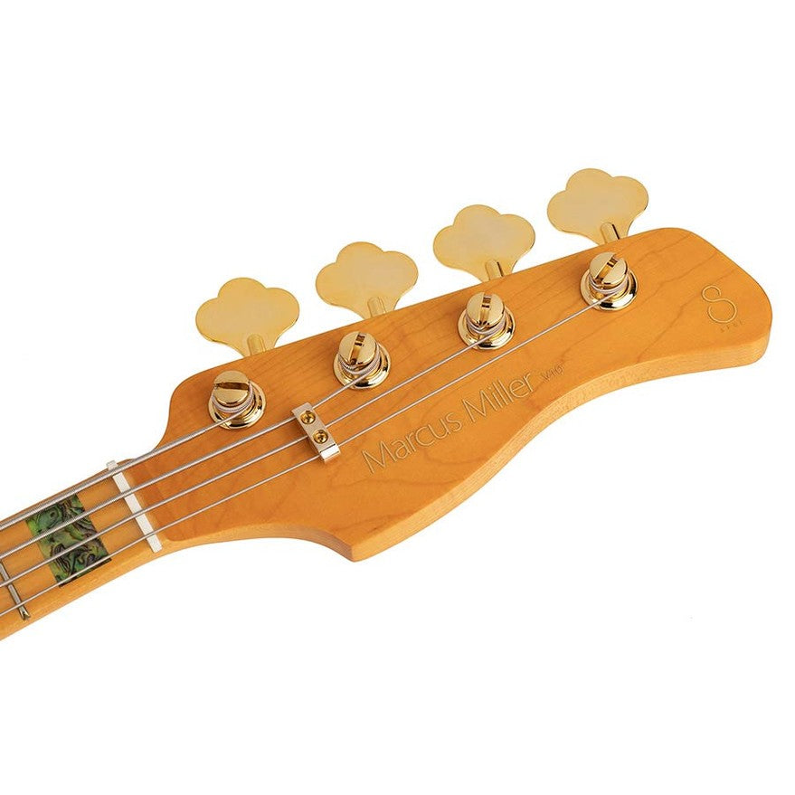 Sire V10 4/TBKS Marcus Miller 4-snarige actieve basgitaar Transparent Black Satin