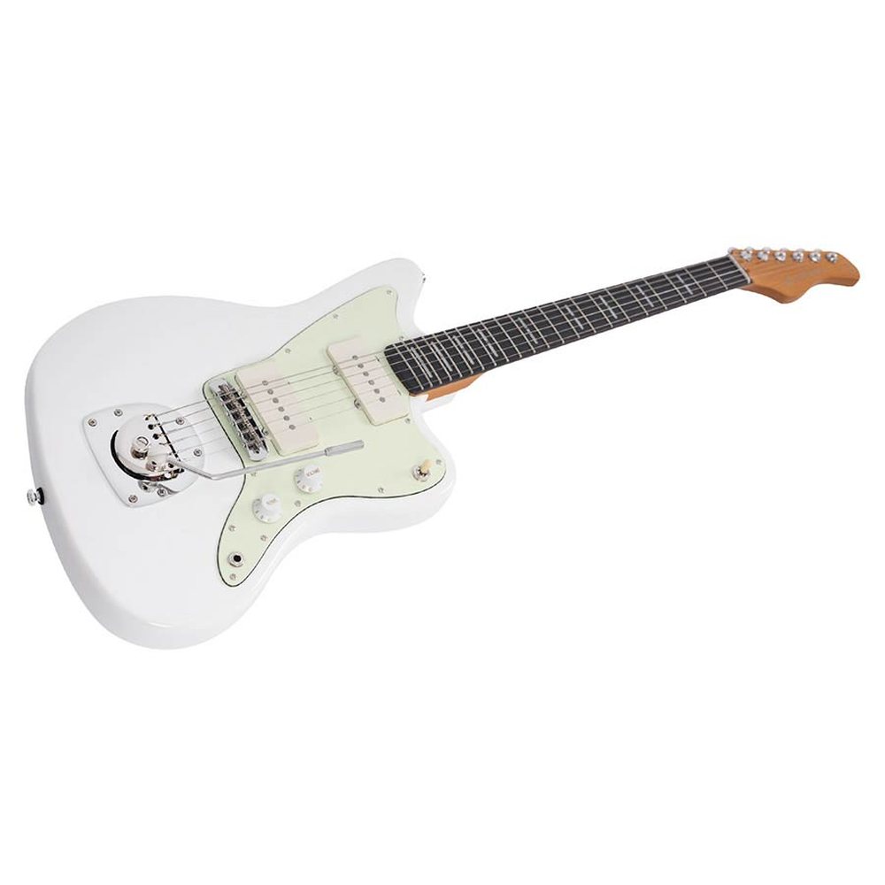 Sire Guitars J5/WH Mahonie elektrische gitaar J-stijl, wit