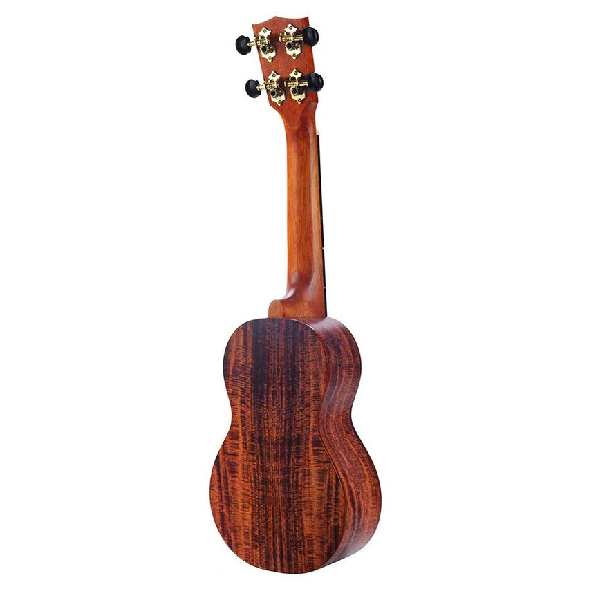 Mahalo MA1KA Artist Elite Series Soprano Ukulele Flame Koa
