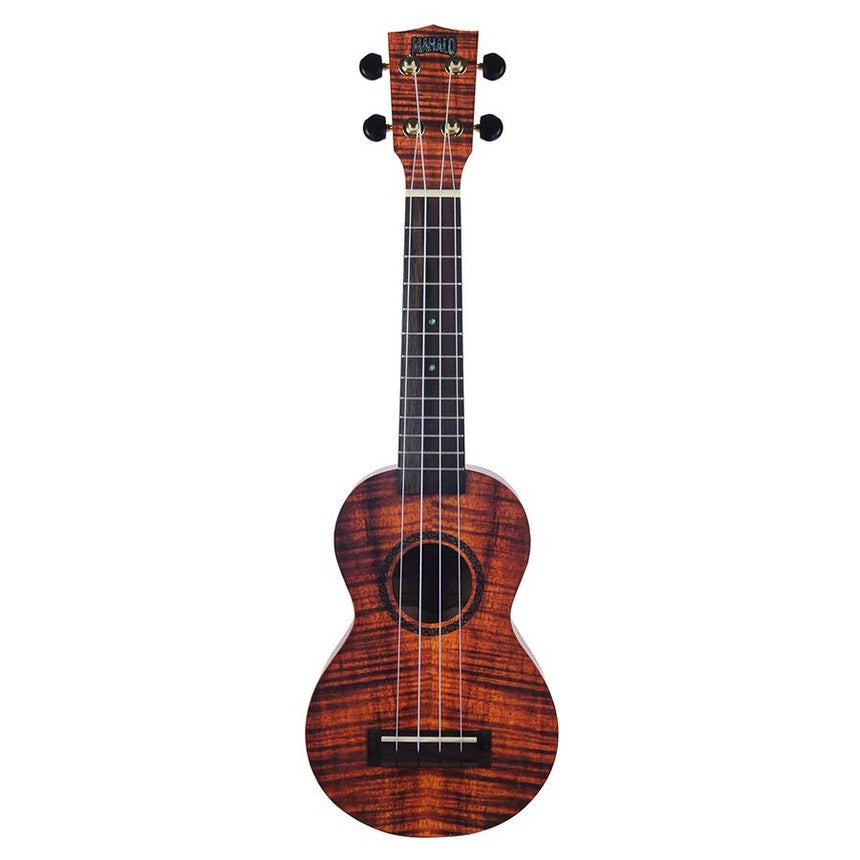 Mahalo MA1KA Artist Elite Series Soprano Ukulele Flame Koa