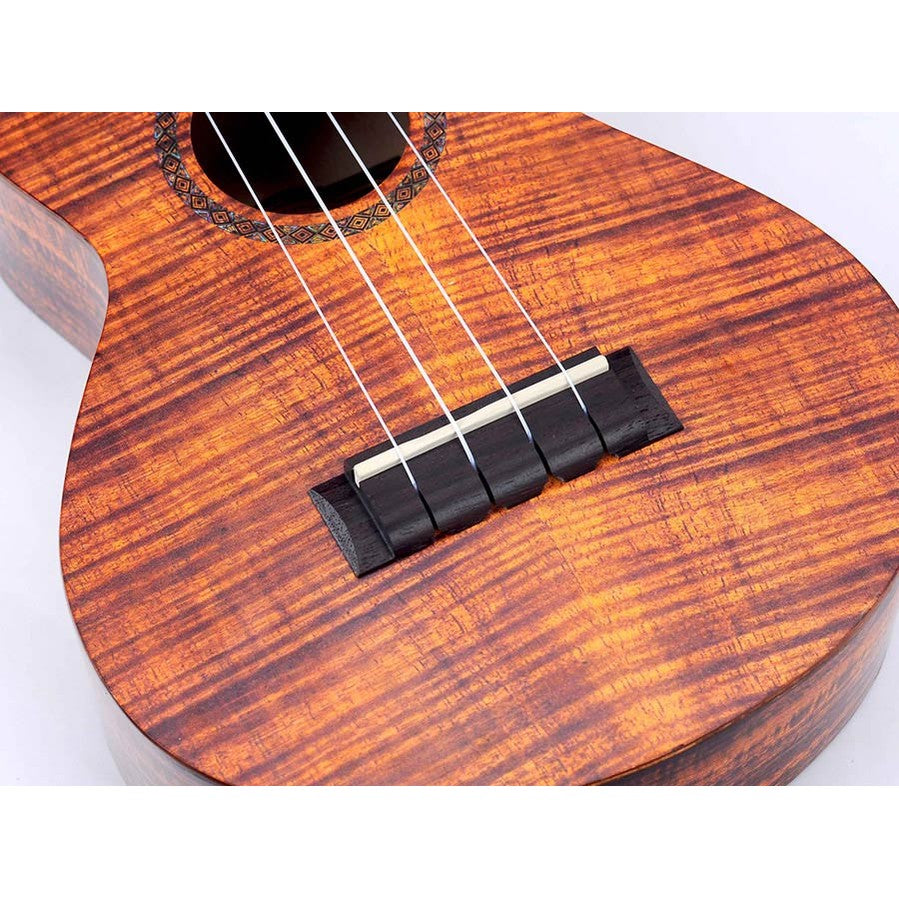Mahalo MA2KA Artist Elite Series Concert Ukulele Flame Koa