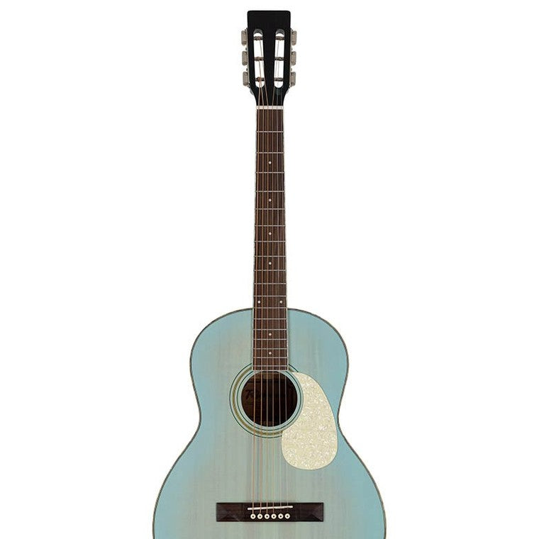 Richwood HSP-55-LB Heritage Series parlor akoestische westerngitaar licht blauw
