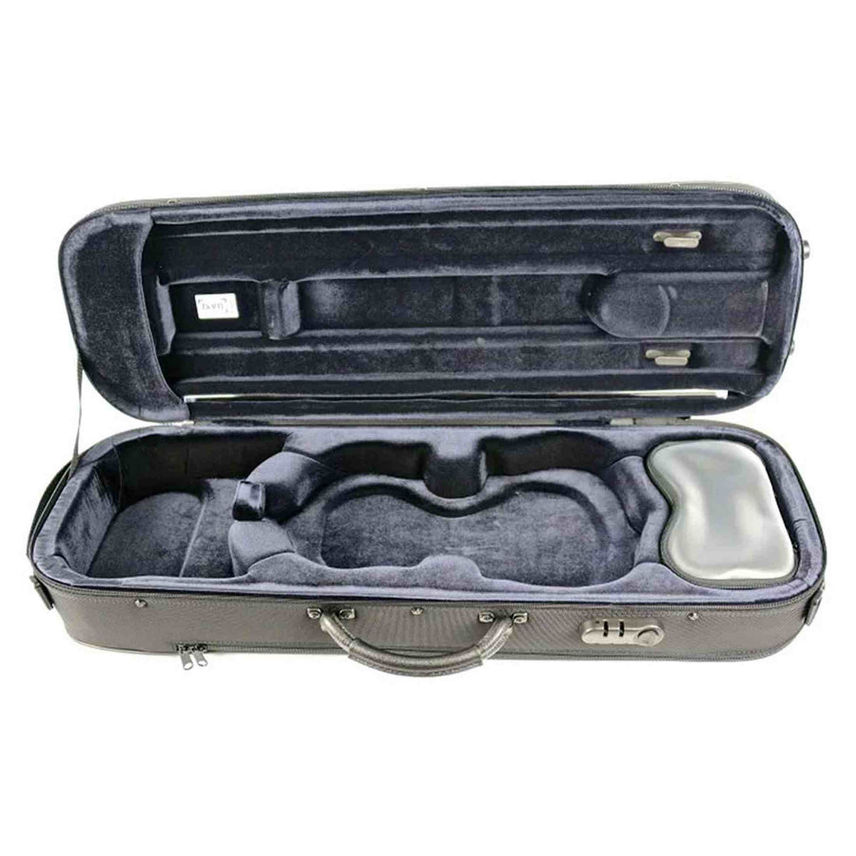 BAM 5001SG Stylus vioolkoffer oblong 4/4 grijs