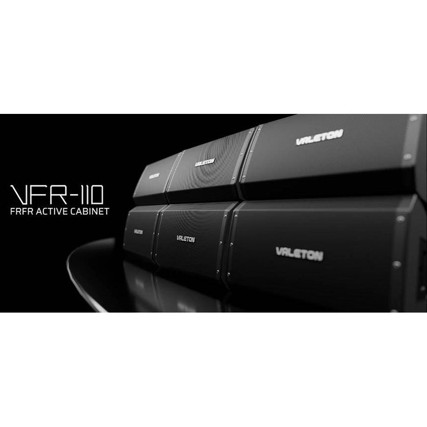 Valeton VFR-110 FRFR Actieve Cabinet – 1300W Class D met 10" Woofer en 1" Tweeter
