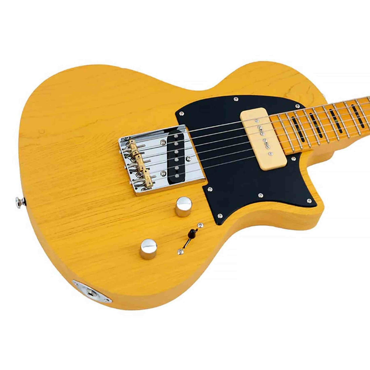 Sire I5T/BSB elektrische gitaar – T-Style, sandblasted swamp ash, Butterscotch Blonde, P90 pickups, locking tuners