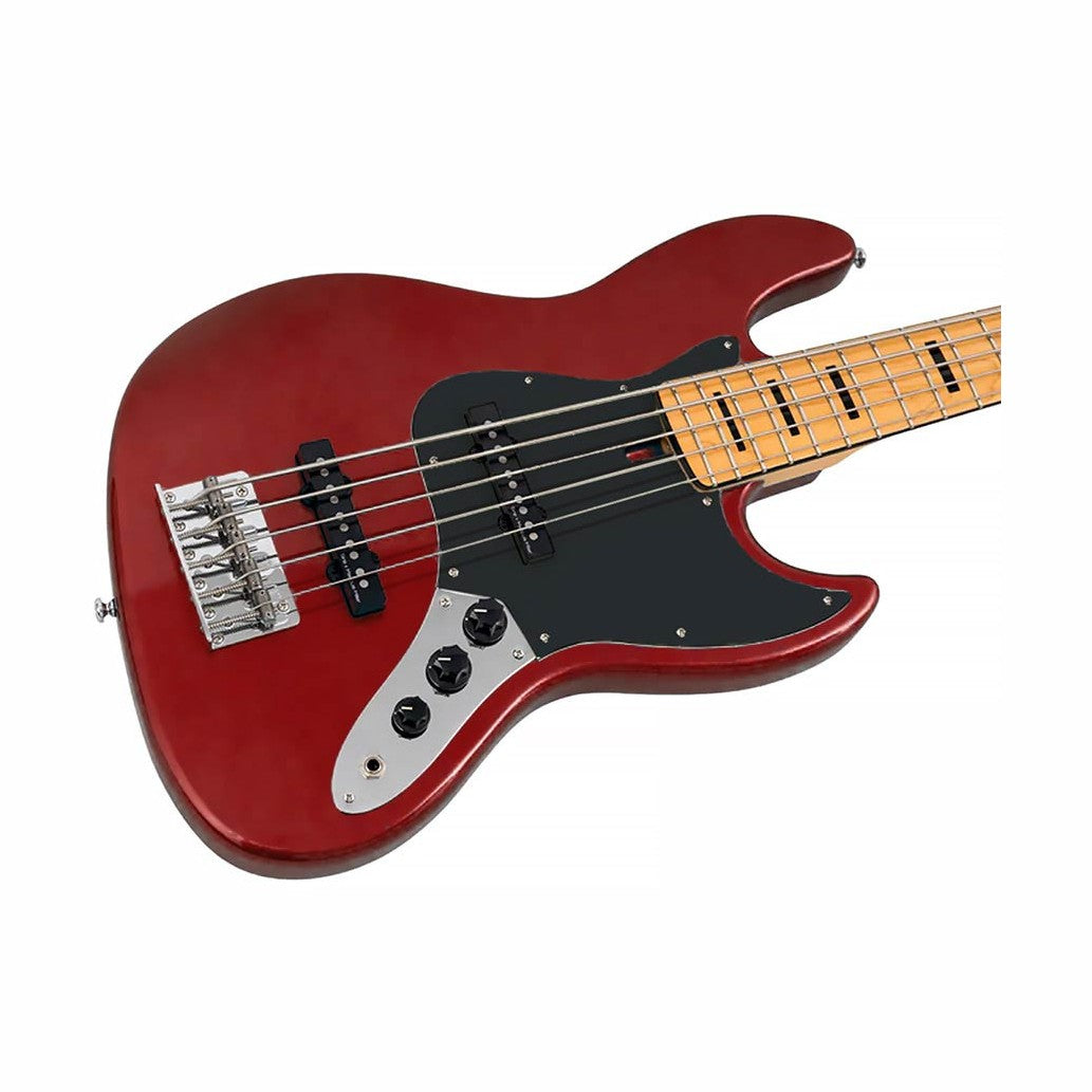 Sire V5 A5/CAR Marcus Miller 5-snarige Basgitaar Candy Apple Red