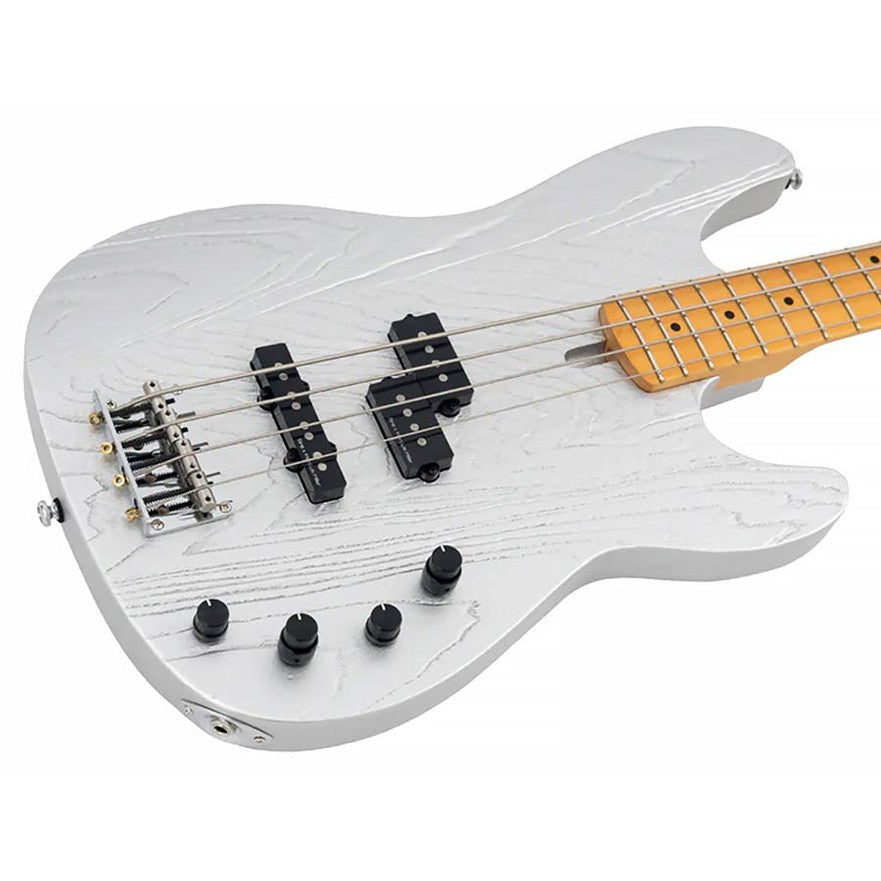 Sire P6 4/ISV Marcus Miller 4-snarige actieve basgitaar Inca Silver