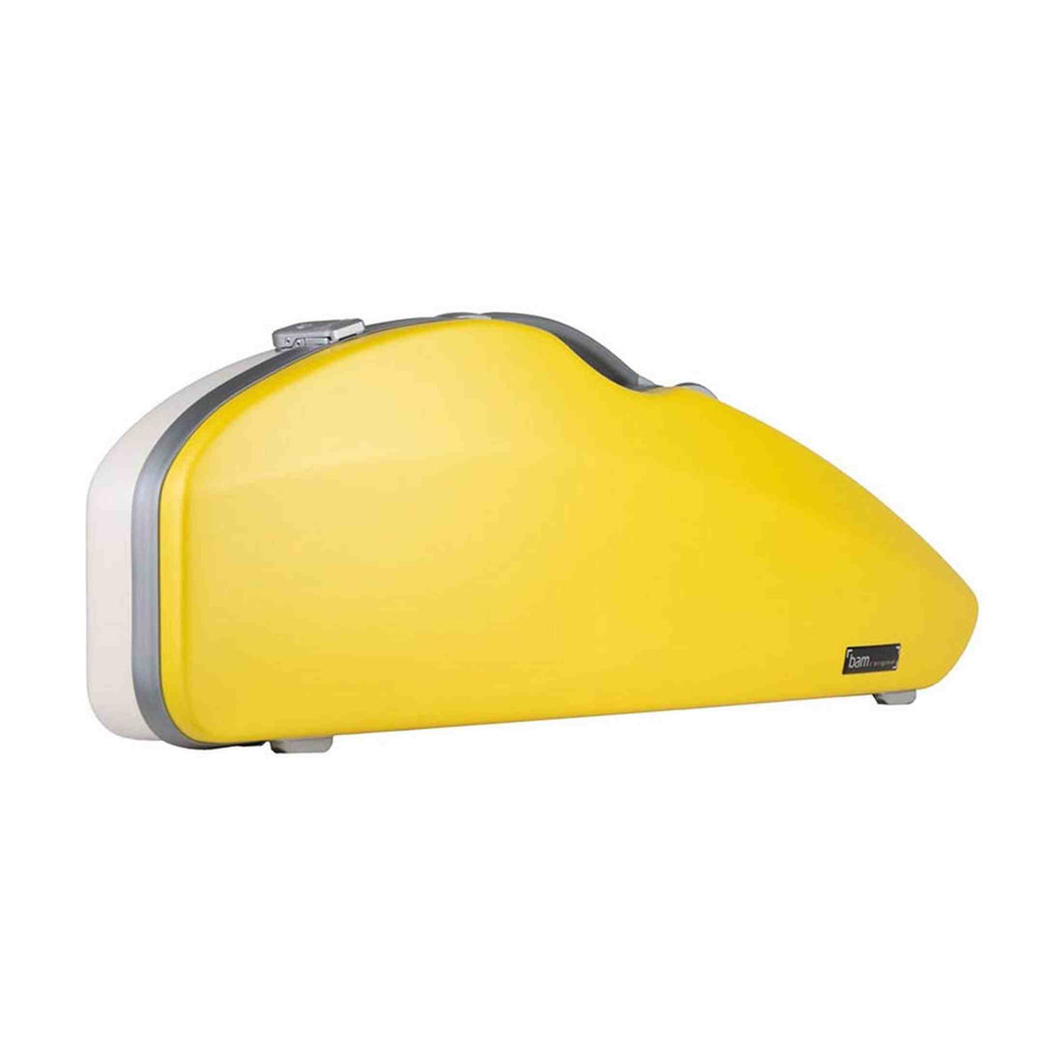 BAM BONB2004XLJW Bonbon vioolkoffer 4/4 wit met gele top
