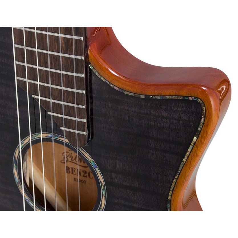 Bromo BEN2C/TBK Fusion Craft Series hollow body nylon zwart