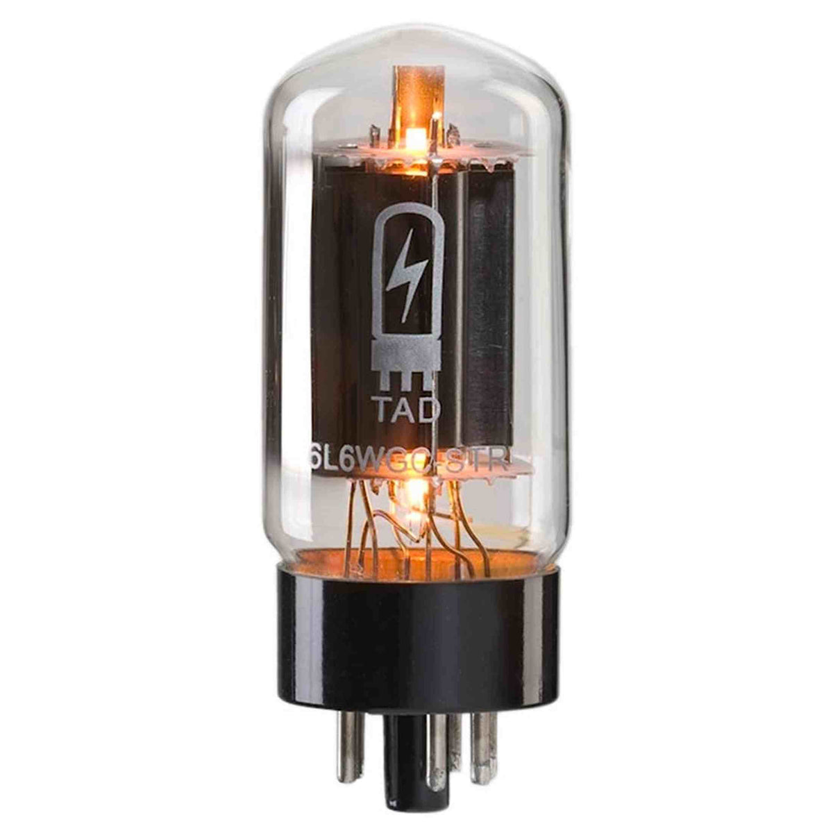 TAD 6L6WGCSTRBP 4 stuks Quartet matched 6L6WGC-STR Blackplate buizen, small-bottle, RCA-stijl