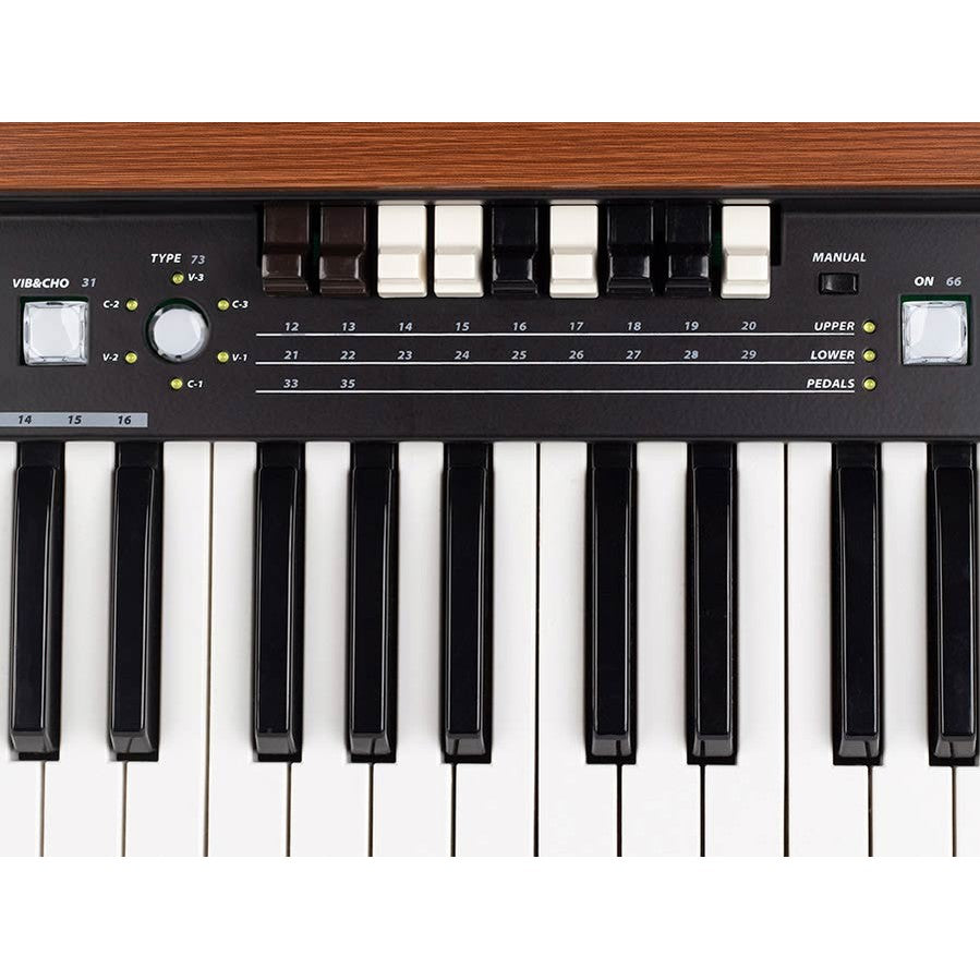 Crumar DK61 Organ Controller 61-Toetsen MIDI Keyboard met Drawbars