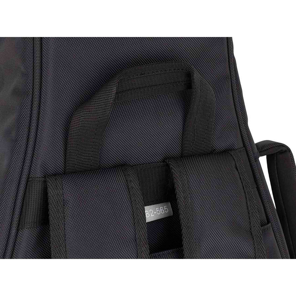Boston EGB2-565 deluxe gigbag voor 2 elektrische gitaren 25mm padding 1680D zwart rugzakriemen
