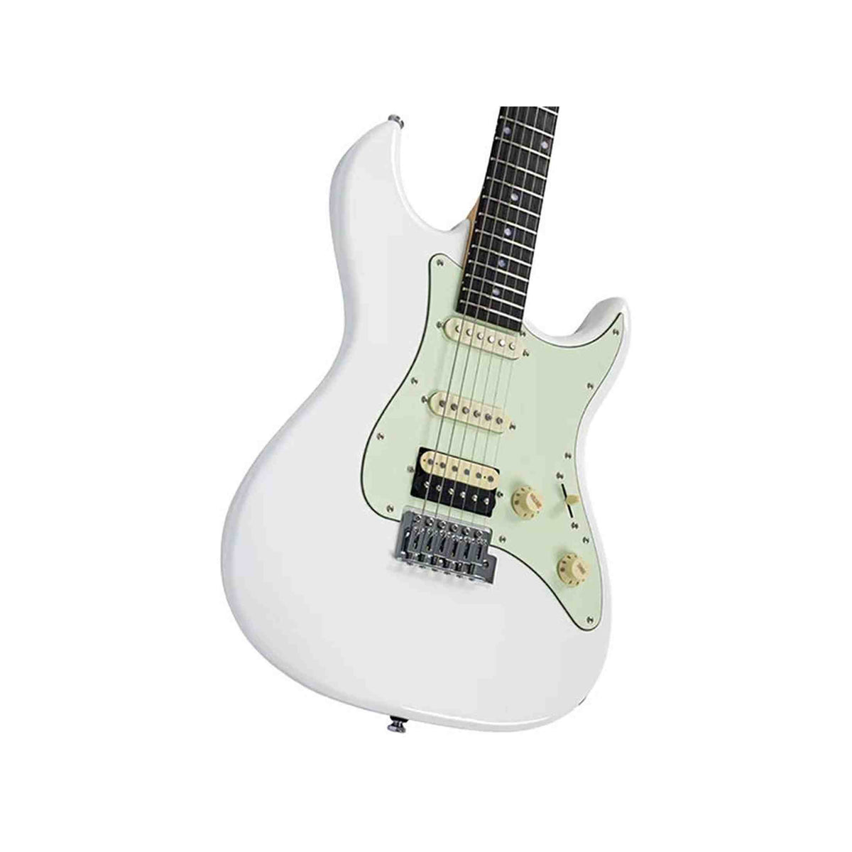 Sire S1/AWH elektrische gitaar S-style Antique White met mahonie body en rosewood toets