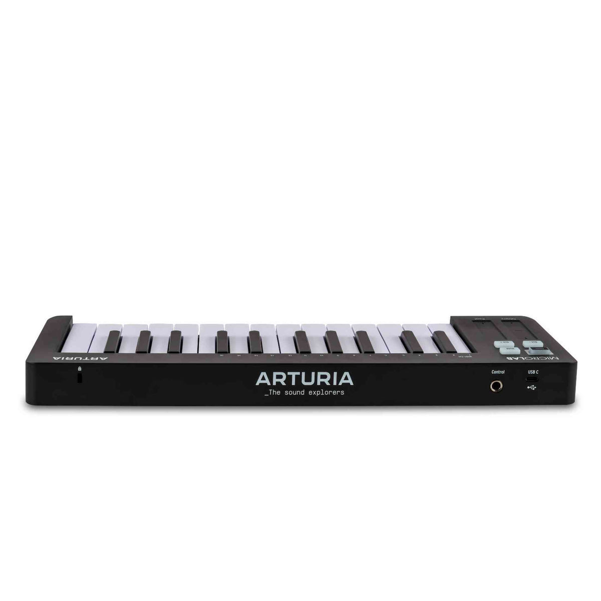 Arturia MicroLab mk3 Black – Compact USB/MIDI keyboard met 25 toetsen en touch-strips