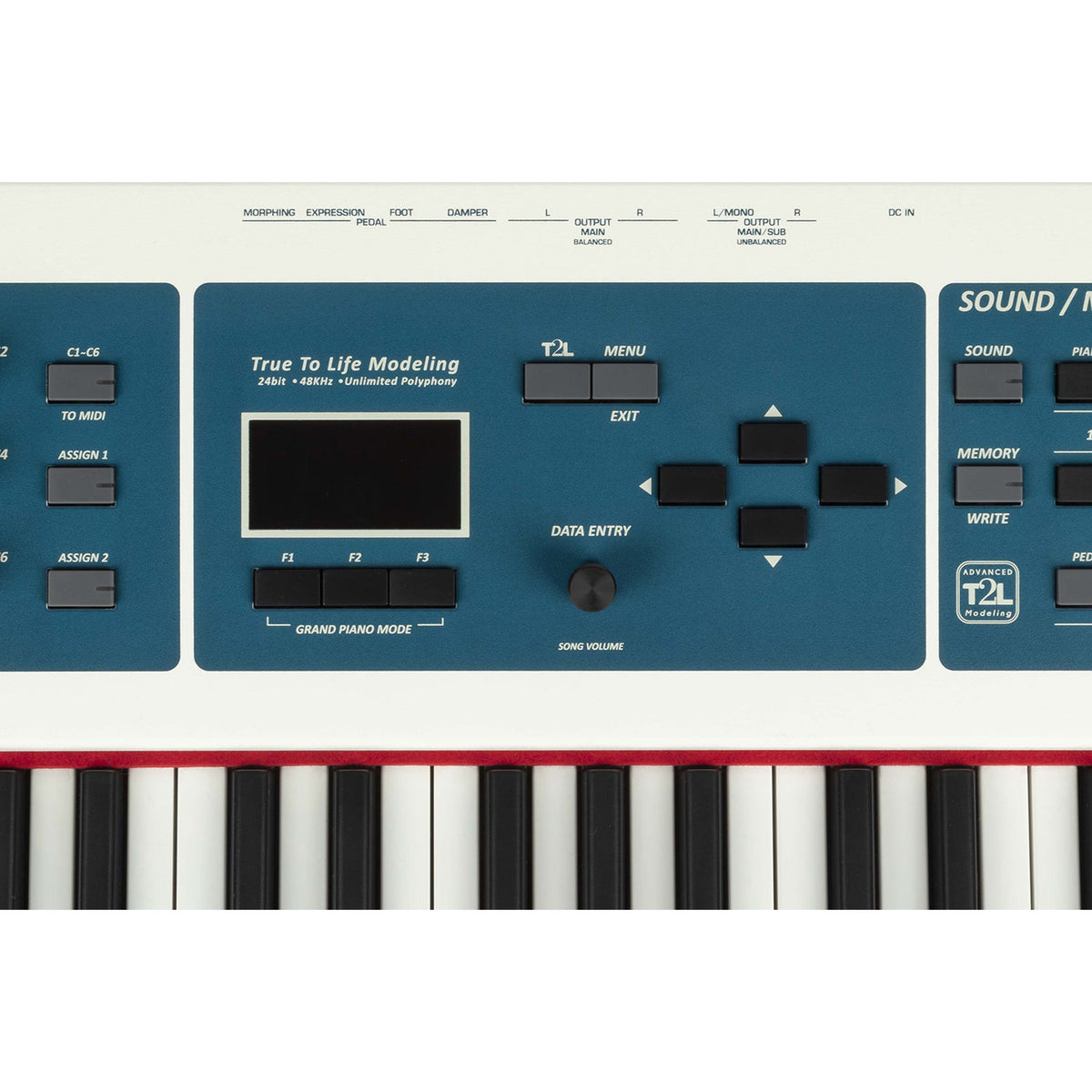 Dexibell VIVO S10L Stage Piano 76 toetsen, Advanced T2L, gemotoriseerde drawbars