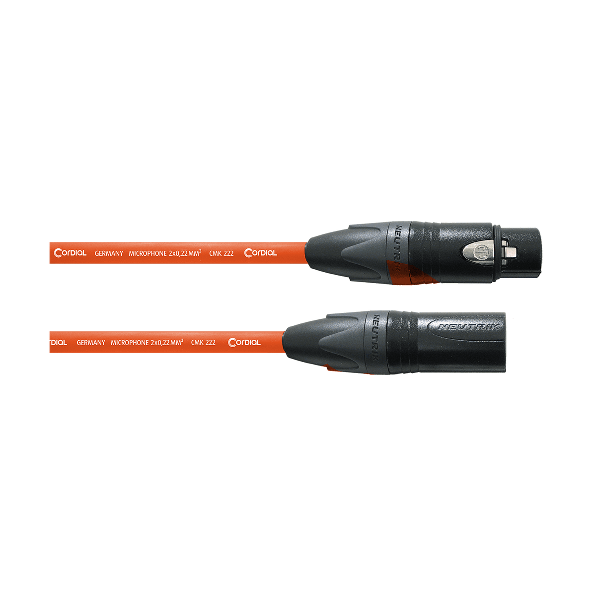 Cordial CMP FM OR Select Microfoonkabel – XLR mannelijk/vrouwelijk – Oranje