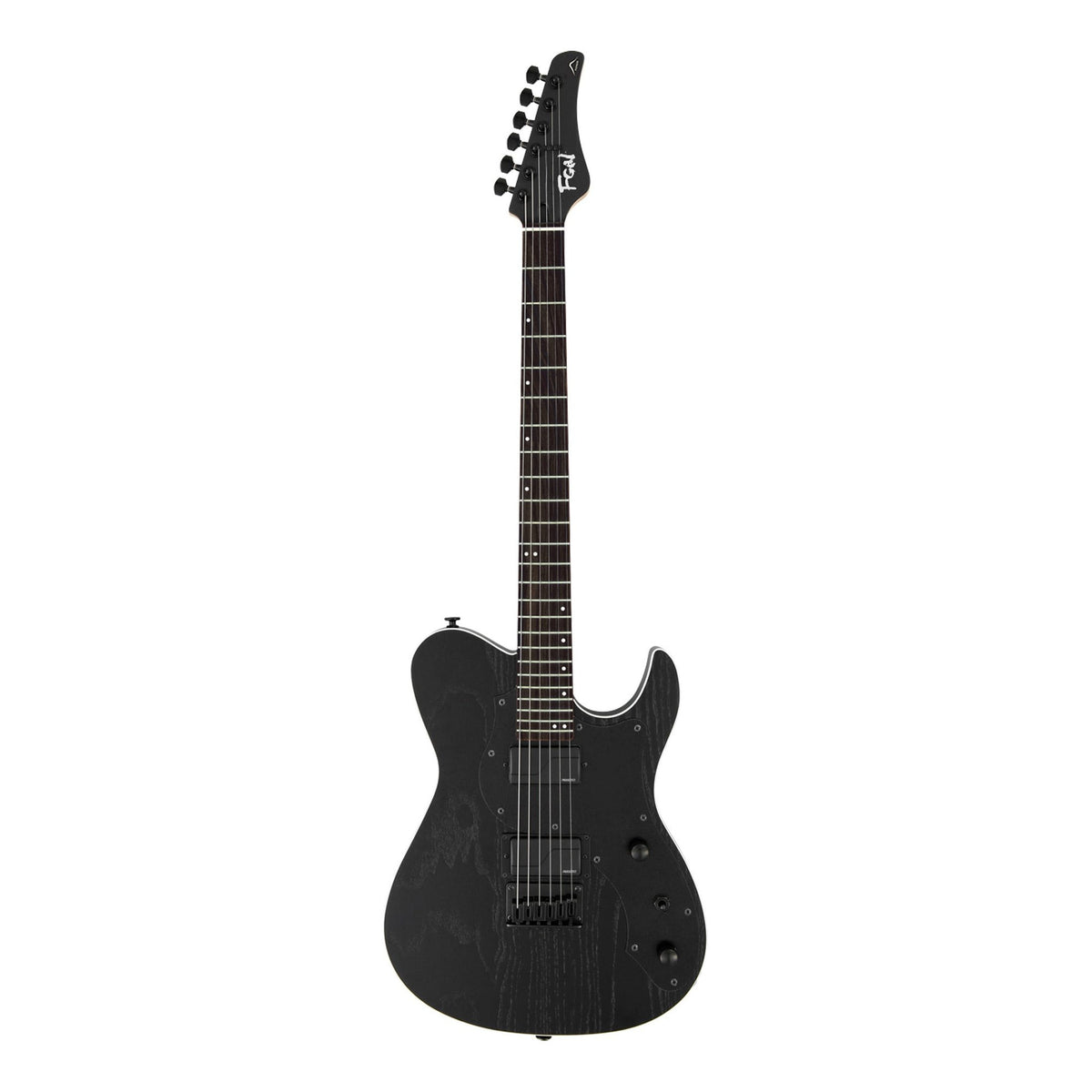 FGN J-Standard Iliad Dark Evolution 664 elektrische gitaar Open Pore Black Fishman Fluence