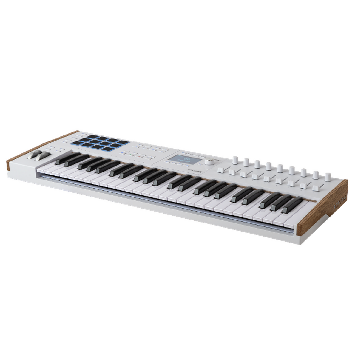 Arturia KeyLab 49 mk3 White – MIDI controller met 49 toetsen en RGB pads