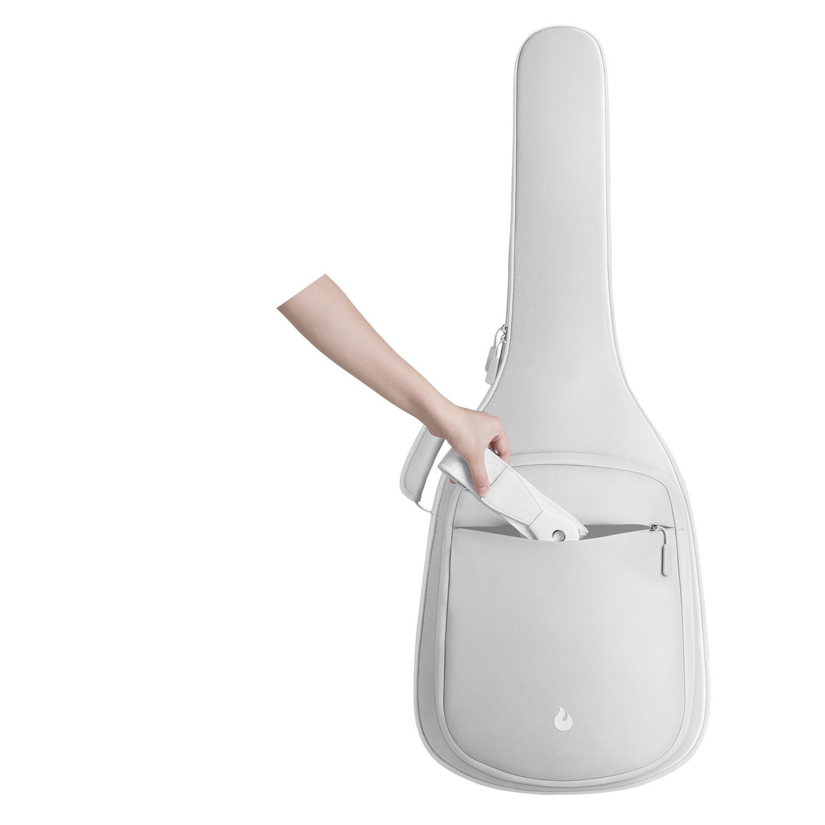 LAVA ME 4 Carbon 36" White – Smart Gitaar met SHARC-processor, FreeBoost™ & Airflow Tas