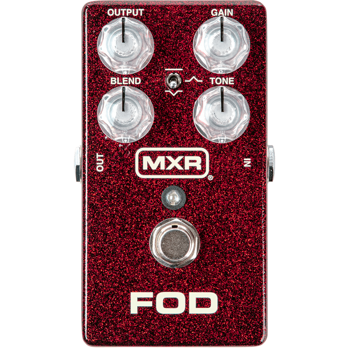 MXR M251 FOD Drive – Rood Analoog Overdrive Pedaal met Dubbele Gain-kanalen en True Bypass