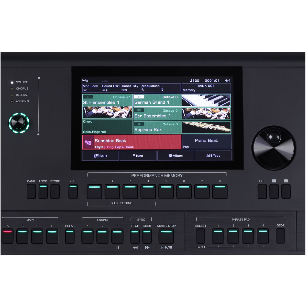 Medeli AKX10S Arranger Pro Series Digital Workstation 7'' touchscreen