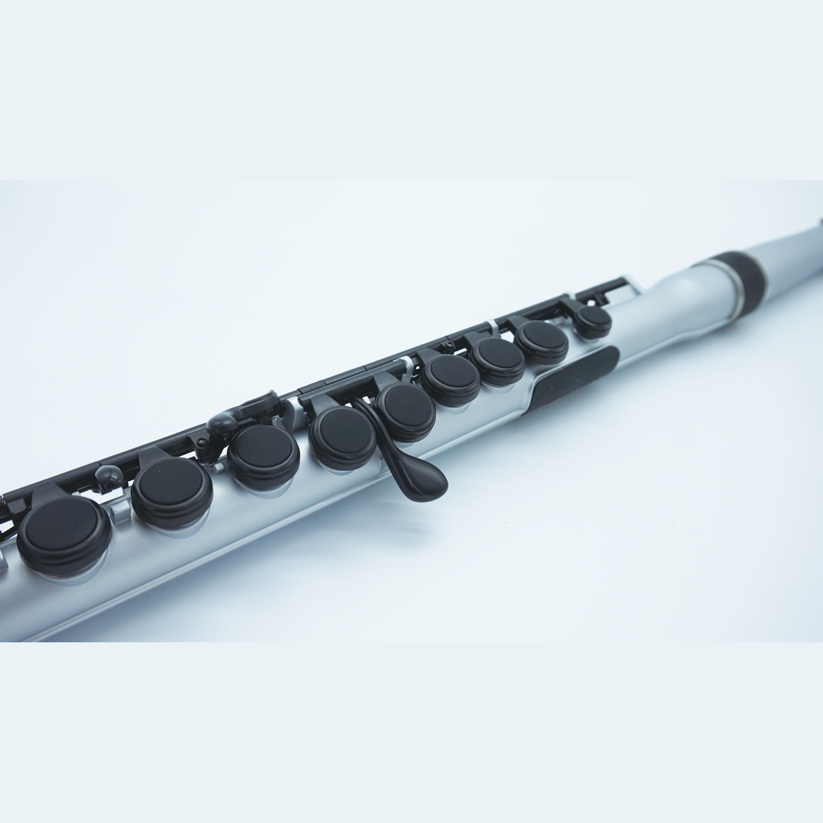 NUVO SF300FSV Student Flute 2.0 – C-stemming, 255 g, zilver, incl. blokfluitkopstuk en etui