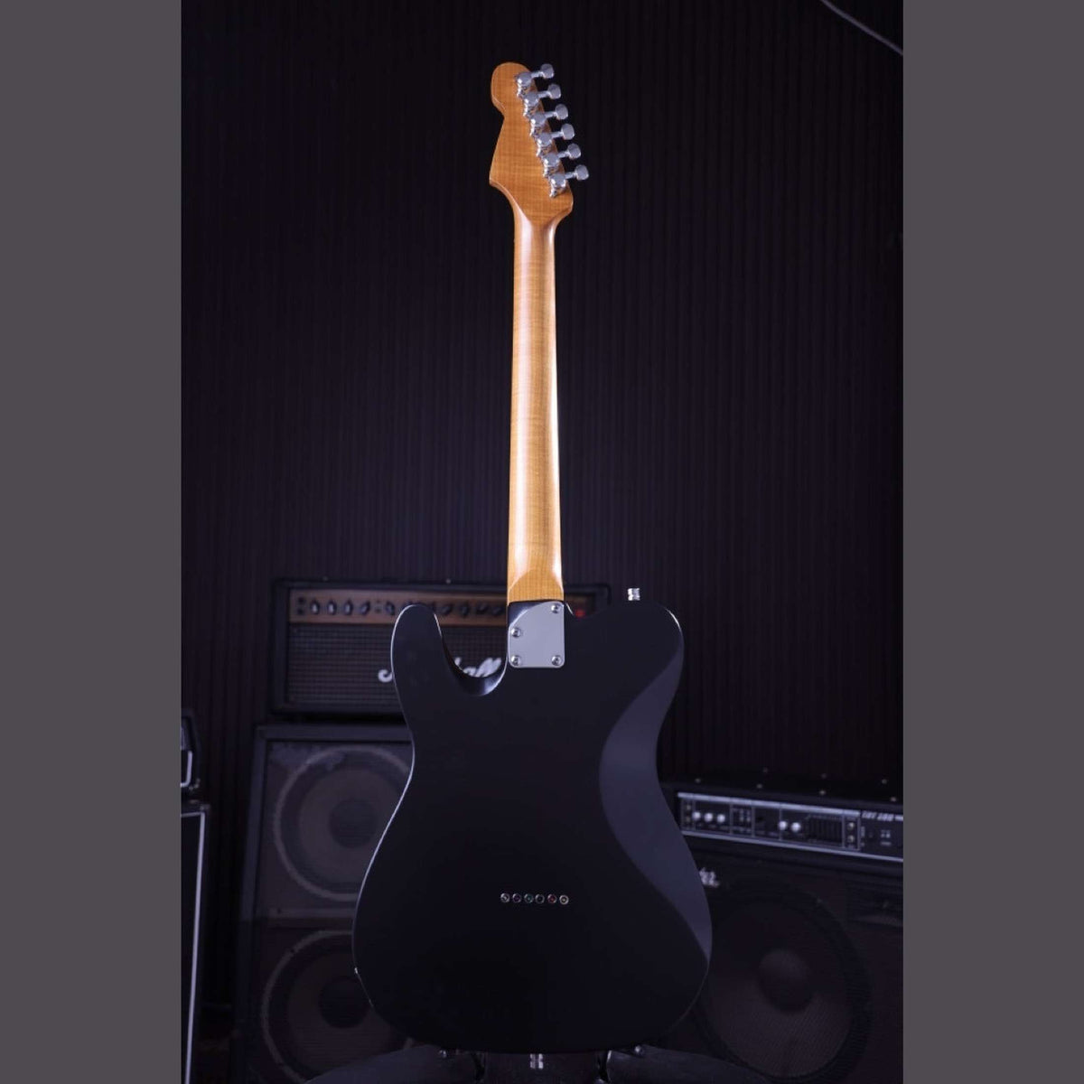Patina PT-3 SB T-style Elektrische Gitaar SS Alnico V Nitro Paulownia Body Roasted Maple Hals Sunburst