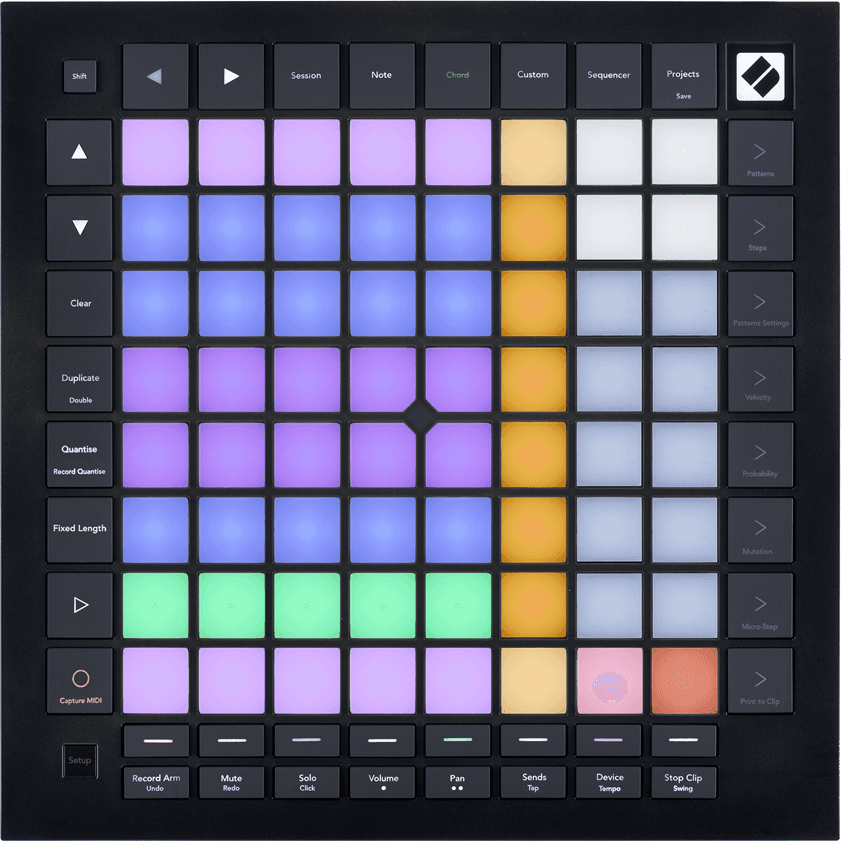 Novation Launchpad Pro MK3 – Grid Controller met 64 RGB Pads, Sequencer en Ableton Integratie