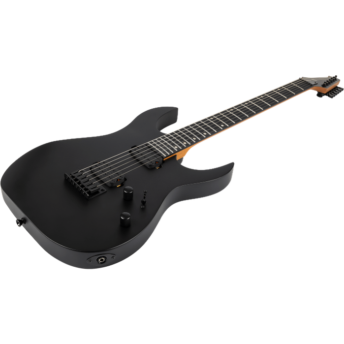 Spira Guitars S-400 MBK Satin Black elektrische gitaar