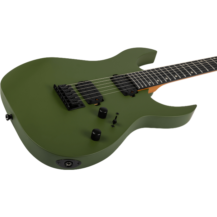 Spira Guitars S-400 MGR Satin Dark Green elektrische gitaar