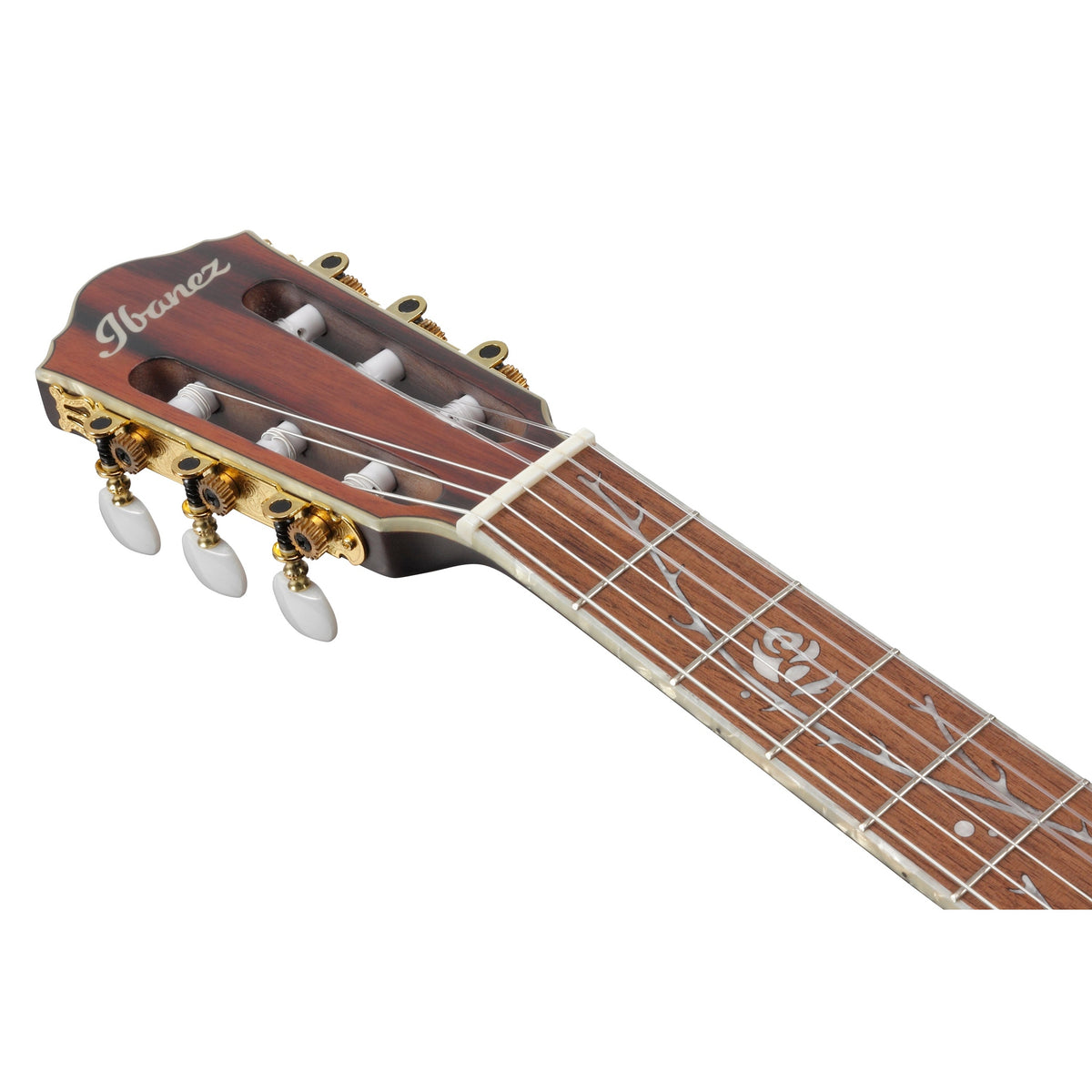 Ibanez TOD10N TKF Tim Henson Signature elektro-akoestische gitaar Transparent Black Flat