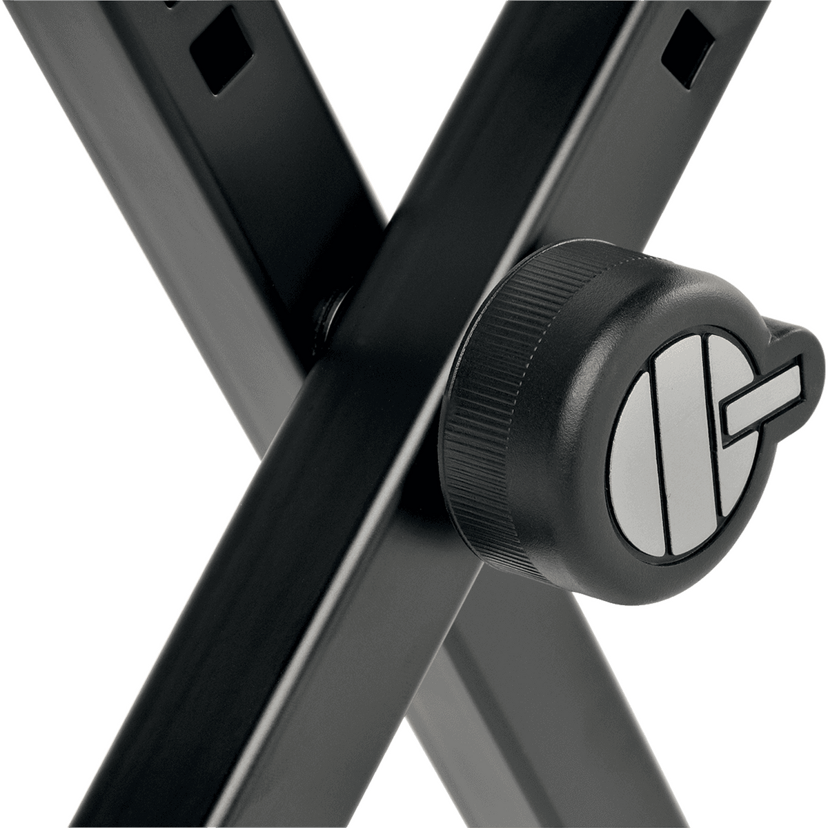 QUIKLOK BX8 Keyboard Kruk – Verstelbaar 480-580 mm, Kunstleer, 112 kg draagvermogen