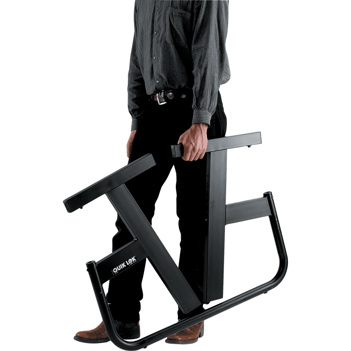 QUIKLOK M91 Pianostandaard – Verstelbaar, Staal, Zwart, max. 90 kg