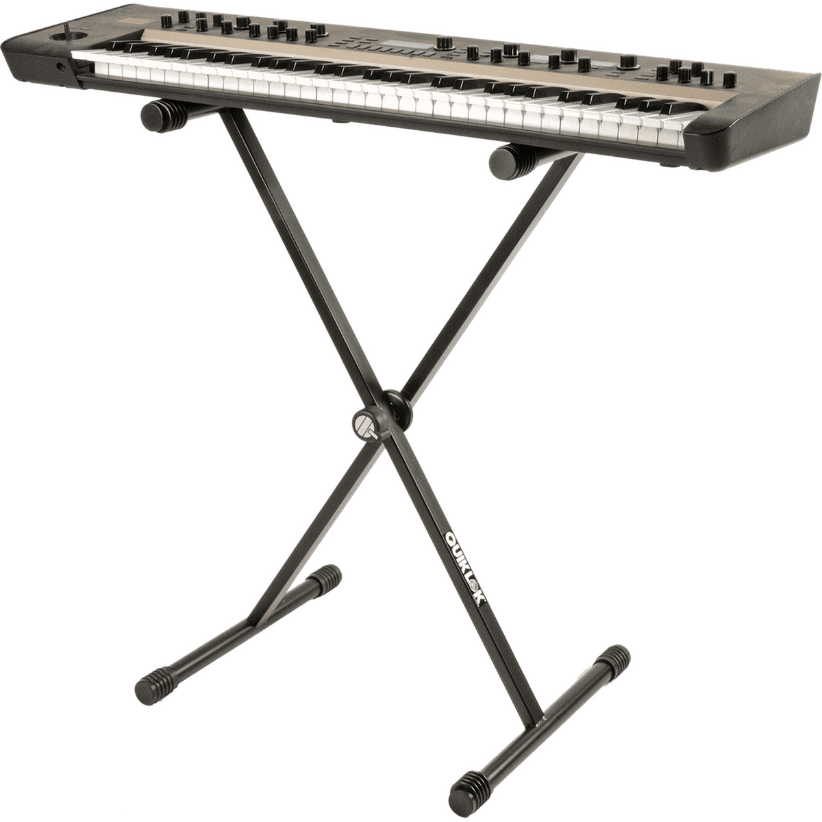 QUIKLOK T10BK Keyboardstandaard – Zwart, Staal, Verstelbaar, max. 72 kg