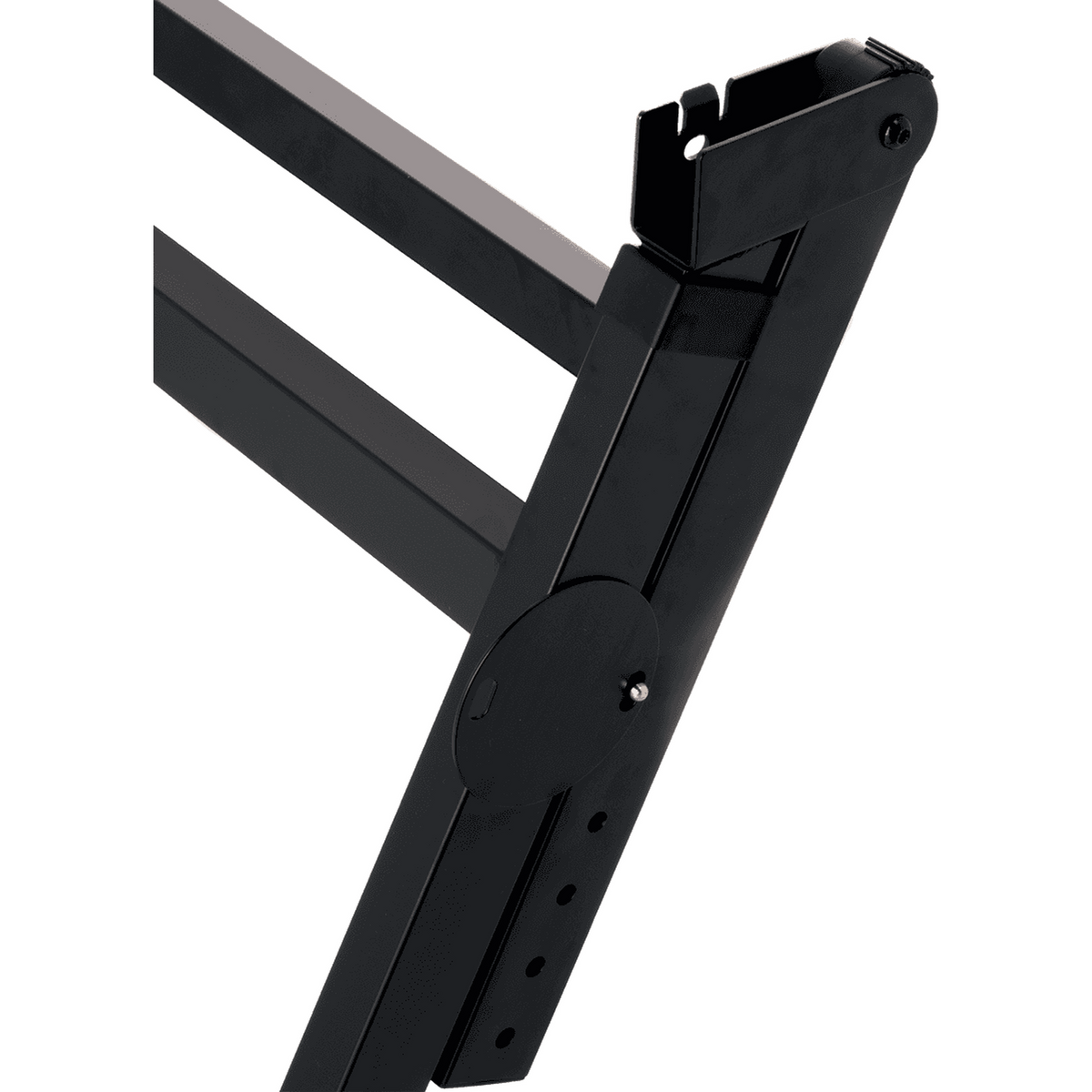 QUIKLOK Z71ALU Lichtgewicht Z-Keyboardstandaard – Verstelbaar, aluminium, Zwart, max. 113 kg